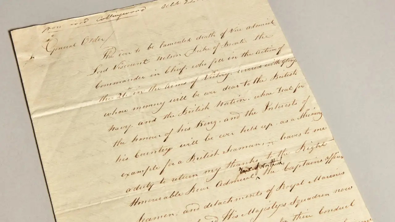 Rare letters and documents belonging to Navy commander Vice-Admiral: The wider industry impact