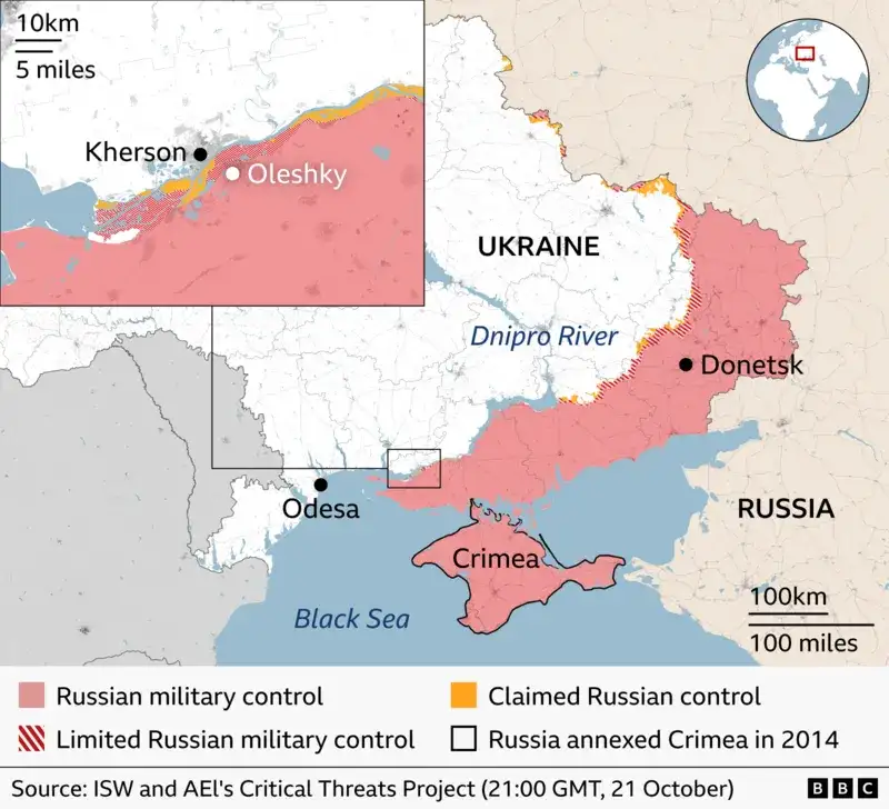 Truce brings hope to starving Ukraine city of Oleshky — 'I don't: The wider industry impact