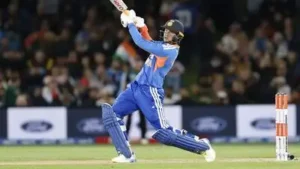 Abhishek Sharma set a new record for hitting the first ball he faced for a six most often