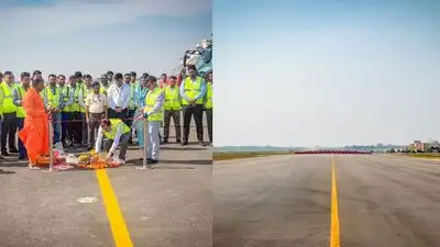 Airport officials said the parallel taxi track is being developed: The wider industry impact