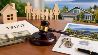 A Washington couple with seven children placed a $500,000 house in a trust before divorcing