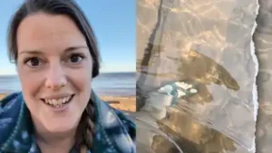 For a mother and son who had spent years on the same beach, that fleeting window transformed