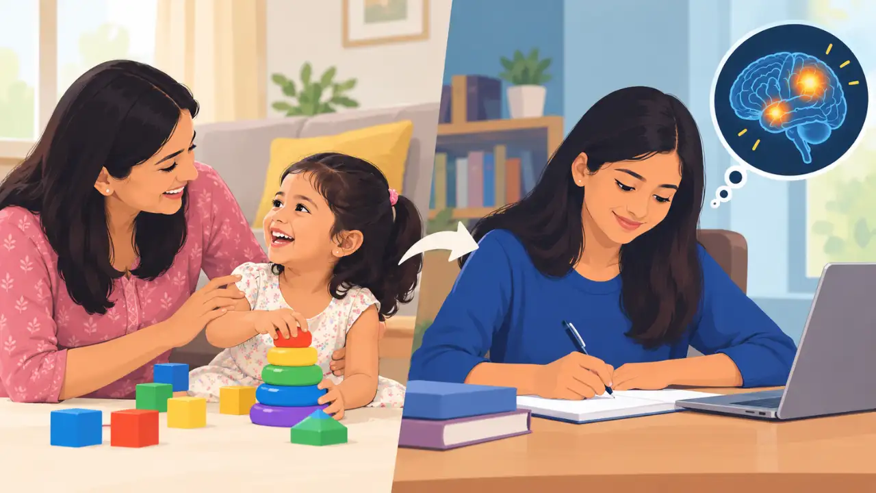 Researchers watched parents interact with their 3-year-olds, then followed the children for 15