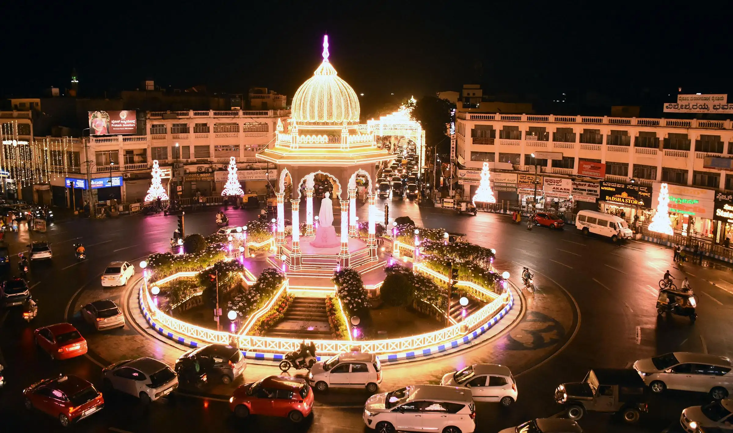 Bengaluru: Mysuru’s nights are poised to blaze with festive brilliance as the city prepares