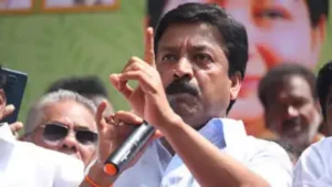 C Ve Shanmugam characterized the AIADMK's recent bypoll losses as unprecedented setbacks in its