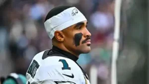Jalen Hurts will miss the Eagles’ Week 6 matchup against the Carolina Panthers