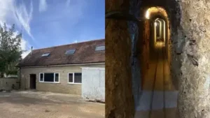In the 1980s, British civil engineer Tony Deane began digging beneath his family home; 20 years