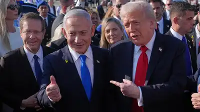 Israeli Prime Minister Benjamin Netanyahu denied reports that US President Donald Trump blocked