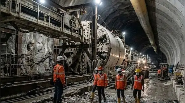 Work on Mumbai’s Orange Gate–Marine Drive underground tunnel project is progressing steadily