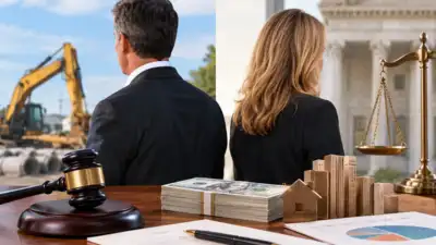 New York couple married in 1993 and ran several businesses; after divorce, a judge awarded the wife