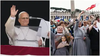 Pope Leo XIV appears at the window of his study in the Apostolic: The wider industry impact