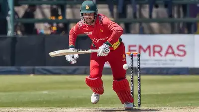 Taylor’s contribution, alongside Craig Ervine’s 93, helped Zimbabwe recover from an early