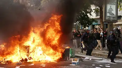 surprises grenades, shattered jaw, severed hand: France's student protests put police under scrutiny