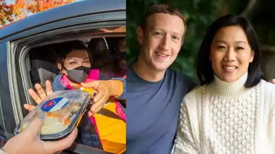 Priscilla Chan supports a charity feeding 3,000 meals to community members monthly; volunteer's own