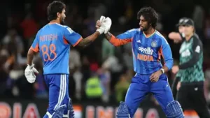 NZ vs IND, 2nd T20I: Tilak-Nitish steer India to four-wicket victory after middle-overs