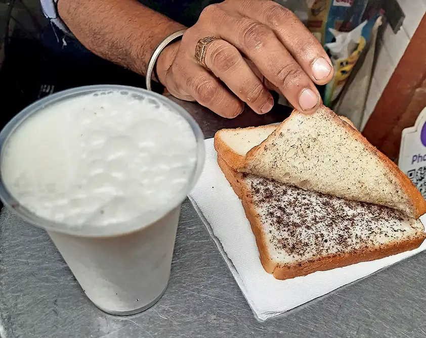 Freshly churned white butter with masala on bread and buttermilk: The wider industry impact