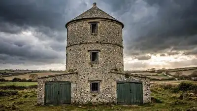 Built in 1800 and believed to have been used by British troops to spot French soldiers out at sea