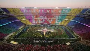 Every Super Bowl halftime show headliner from 2020 to 2027 (Via X)