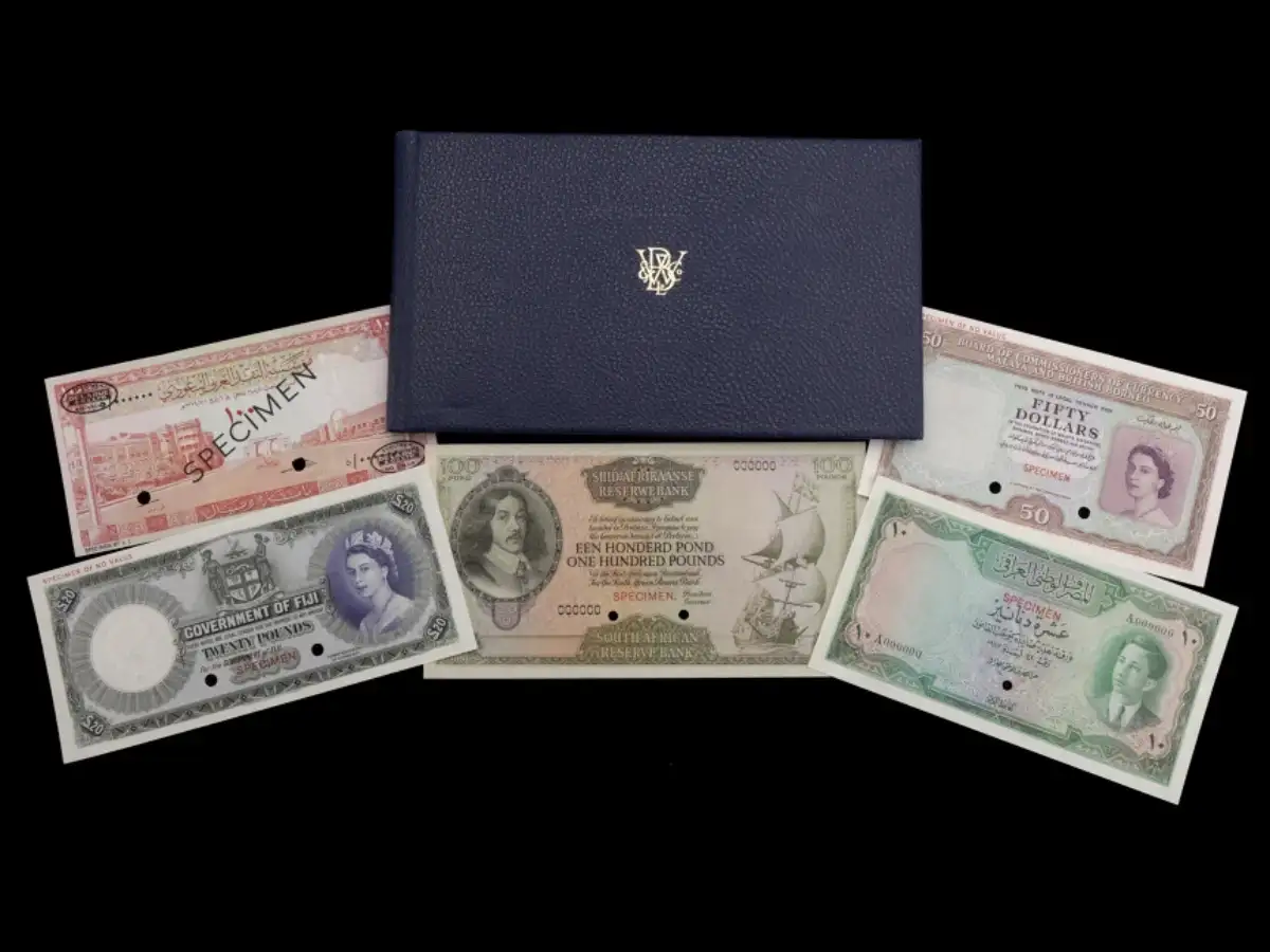 An anonymous donation of nearly 160 rare banknotes to a British Heart Foundation charity shop