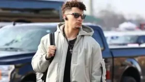 Patrick Mahomes wears $362,000 on his wrist, but football still pays him $56.8 million Getty