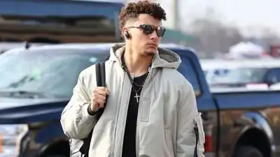 Patrick Mahomes wears $362,000 on his wrist, but football still pays him $56.8 million Getty