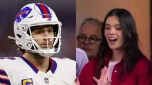 Josh Allen’s wife Hailee Steinfeld goes viral for NSFW cheer after pivotal Bills moment