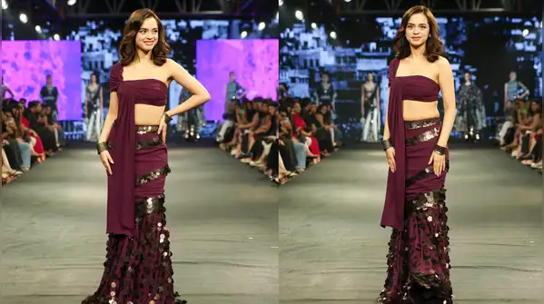 Nitanshi Goel's Suneet Varma showstopper moment is a masterclass in modern Indian glamour