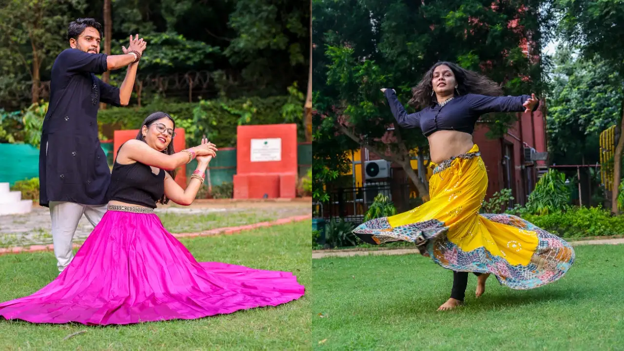 Snap, clap, twirl into the garba spirit