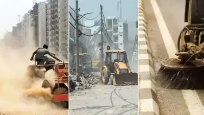 Delhi’s dust-control measures confronts questions as pollution hotspots continue to struggle