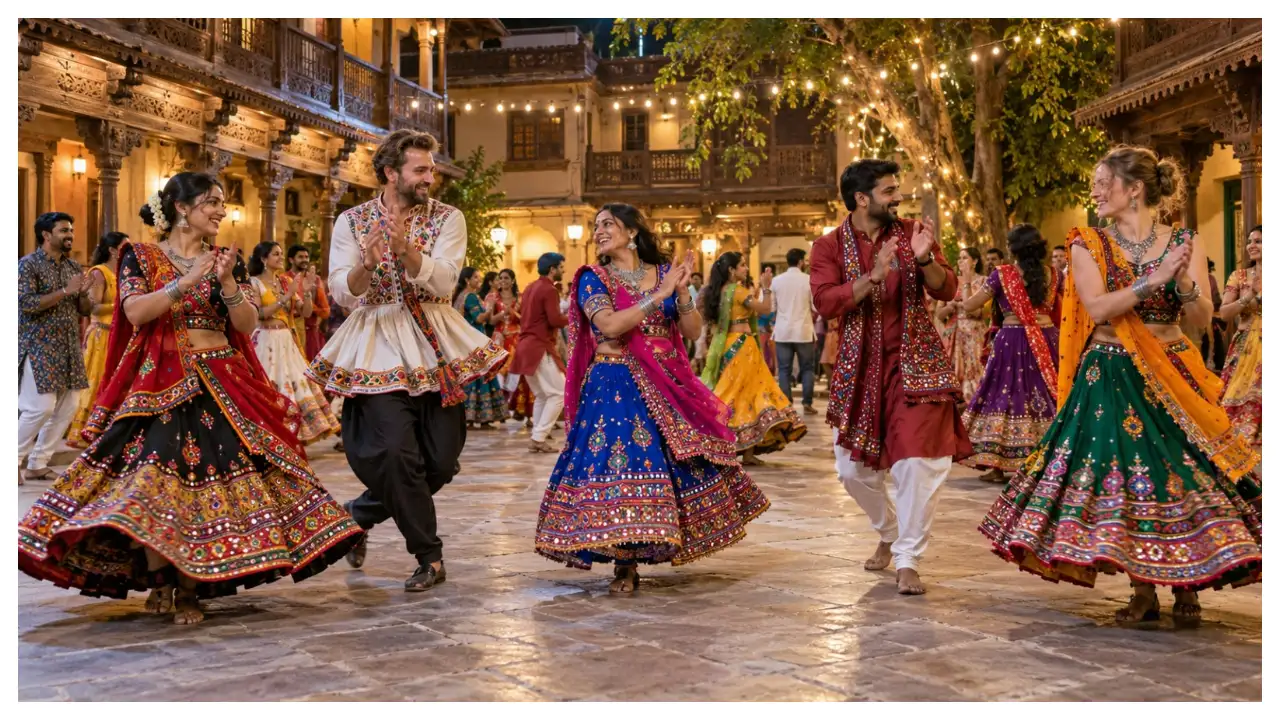 The Navratri fever saw people coming to Gujarat to witness garba fever at its best