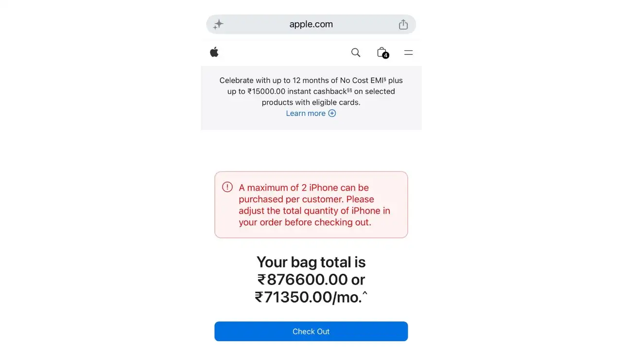 Can a customer buy more than two iPhones at one time: Here's what: The wider industry impact