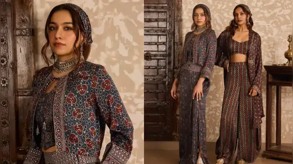 Kota Doria is a fabric that is perfectly suited for contemporary Indian fashion
