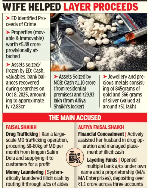 How 80kg of MD a month bankrolled Mumbai couple's property-buying spree