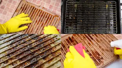 Here is a simple five-step way to steam clean your oven grill plate at home