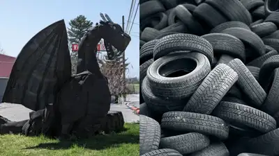 What began as a parade project has grown into a collection of fantastical sculptures made