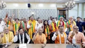 All 10 Rajya Sabha candidates from UP, eight from BJP and two from Samajwadi Party, were