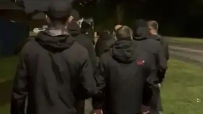 This is your final warning,” he said, before telling them to go home