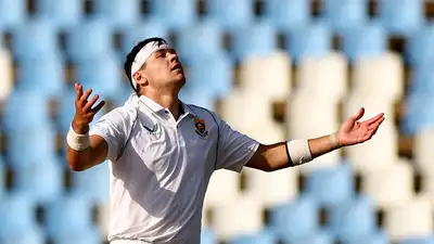 South Africa's Gerald Coetzee (REUTERS)
