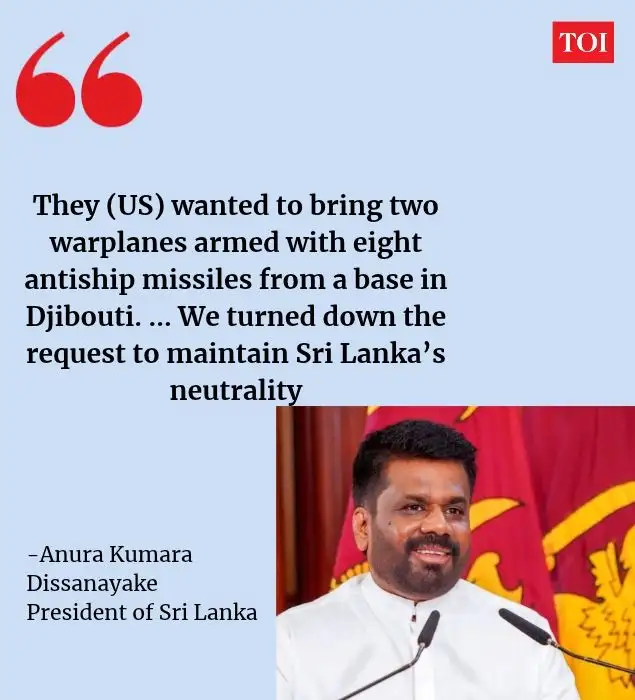 Sri Lanka has announced it has no immediate plans to assist 19 Iranian oil tankers anchored