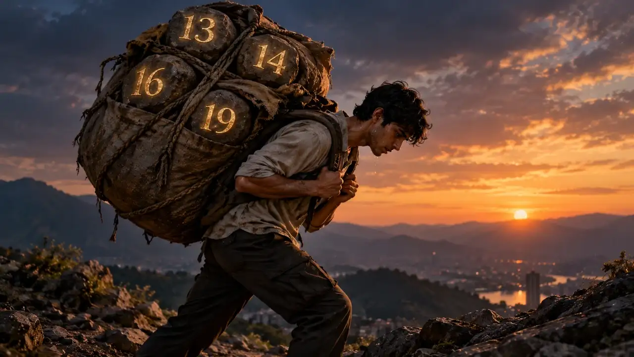 These are called karmic debt numbers, and the four numbers commonly associated with them are