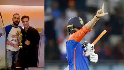 Great innings aur apne single bhi le liye 🤷🏻♂️ Good stuff on the other end