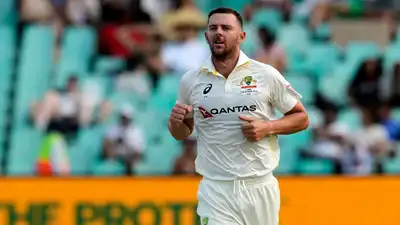 Josh Hazlewood produced a match-winning spell on Day 5 to guide Australia to a 214-run victory