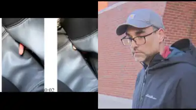 Boston father convicted of sexually harassing a minor through seat gap on a JetBlue plane while