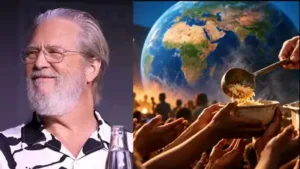 Jeff Bridges felt guilty after learning the scale of global hunger in the 1980s; he joined
