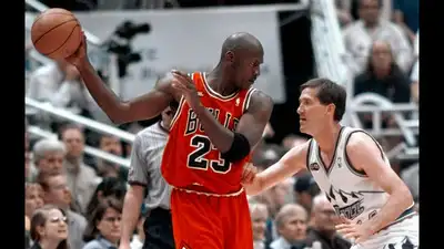 In 1998, Michael Jordan wore a red Bulls jersey during Game 2 of his final NBA championship series