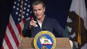 California Governor Gavin Newsom has taken another swipe: The wider industry impact
