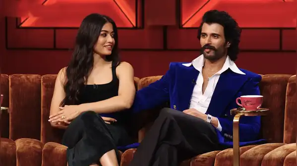 Rashmika Mandanna and Vijay Deverakonda, having come together on ‘Koffee With Karan's' last