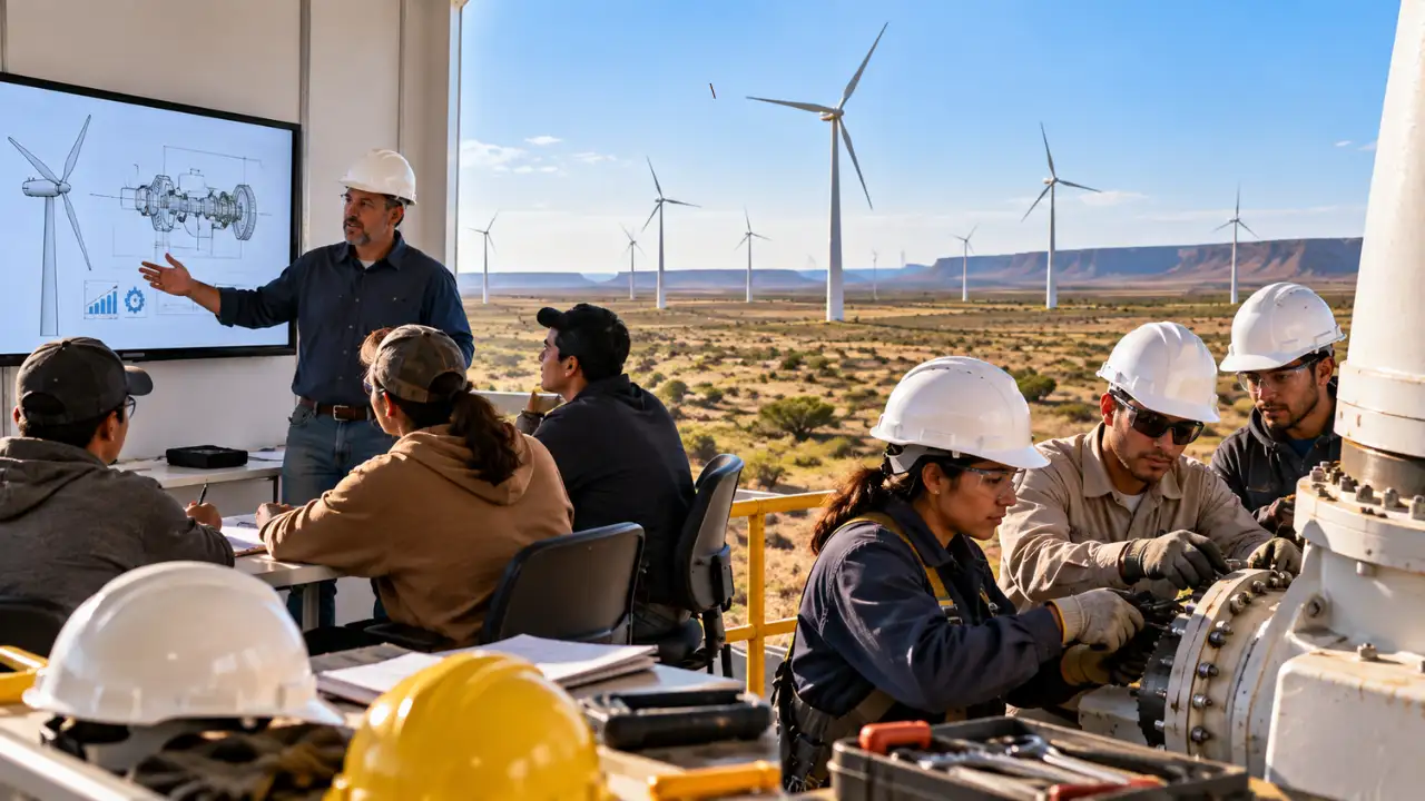 In 2001, the Indian Mesa wind farm began operating in Pecos County: The wider industry impact