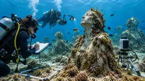 Italy's underwater marble sculptures were built as art; a study: The wider industry impact