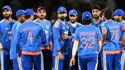 Team India's unbeaten run against New Zealand in T20Is on their home ground ended on Friday